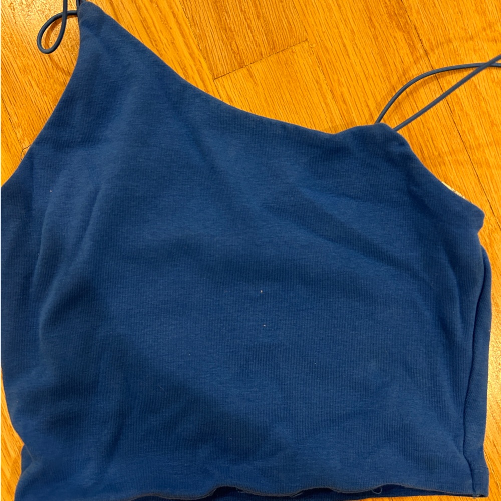 Navy Blue Spaghetti Strap Top